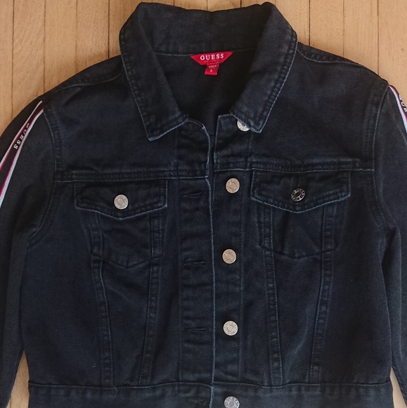 GUESS Cropped Denim Jacket, size S - Picture 5 of 7